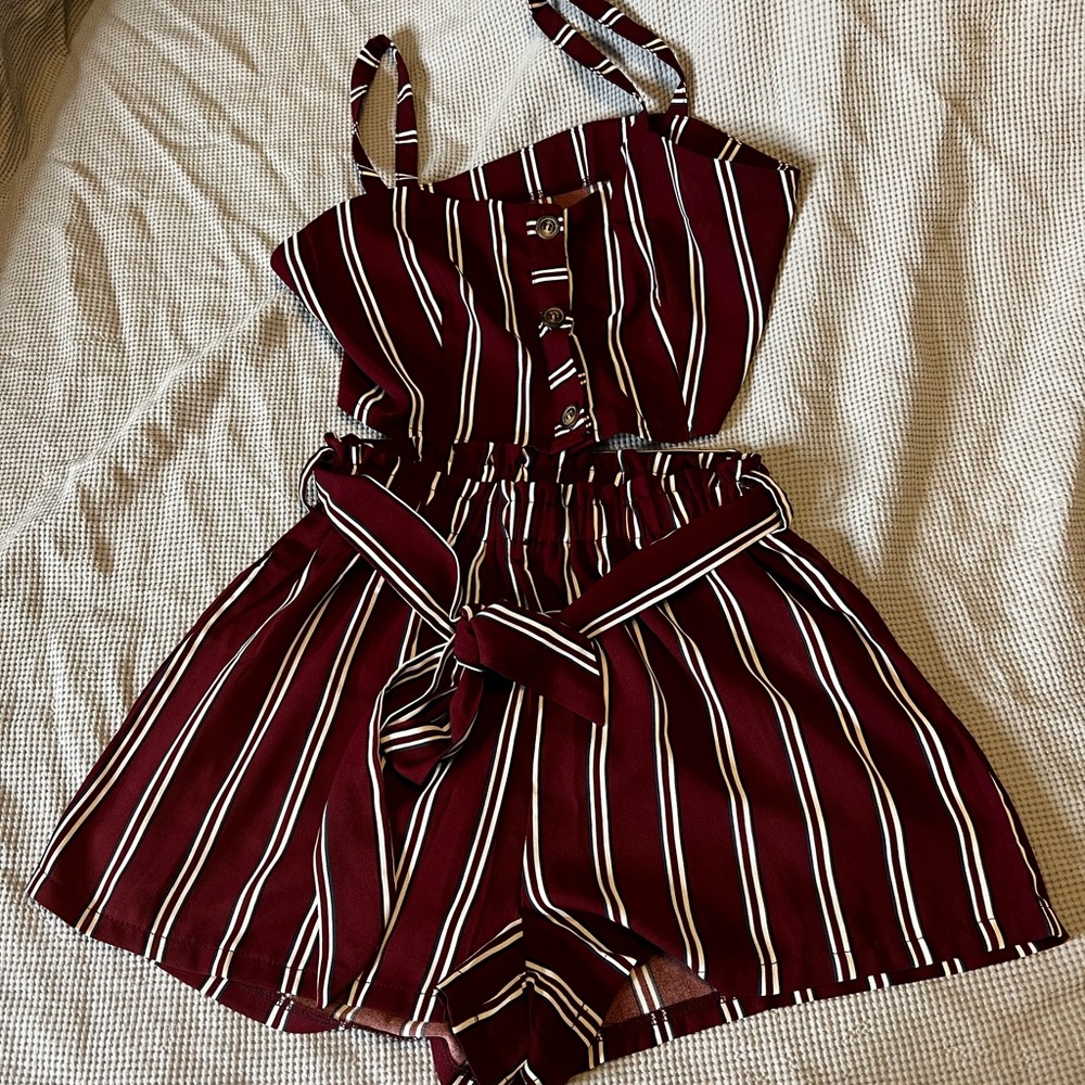 SHEIN stripped two set piece